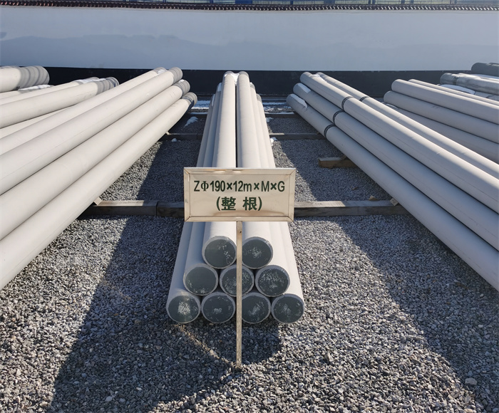 黄埔190×12米钢筋混凝土水泥电线杆